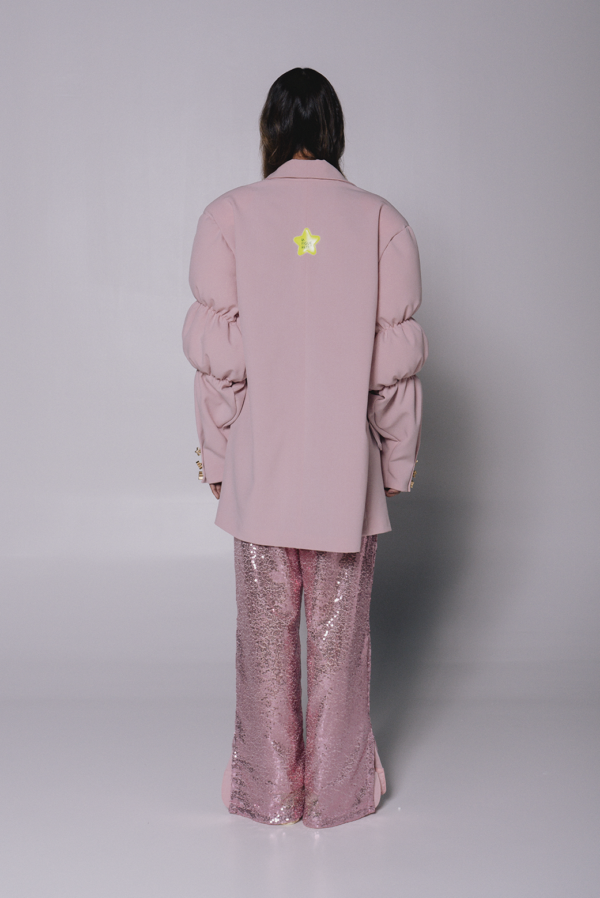 Pink Bomb Blazer Oversize - Imagen 4