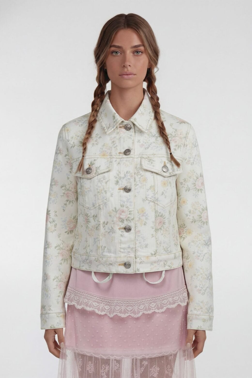 🌸 Flor de Vainilla Chaqueta