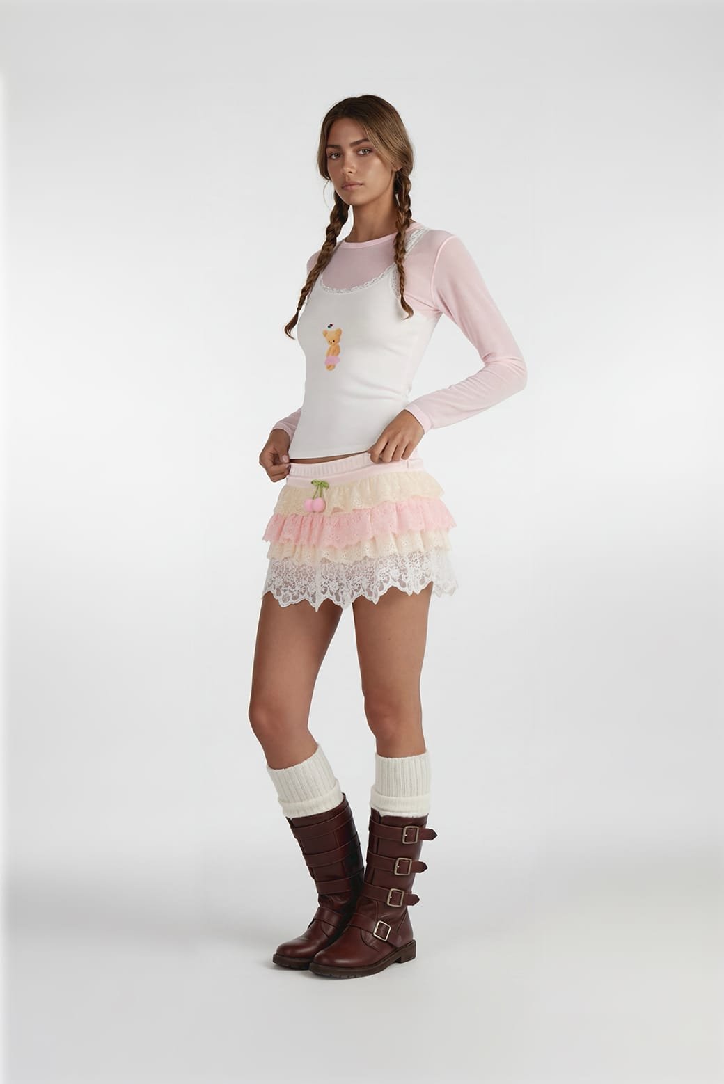 🍒 Cereza Nieve Falda - Imagen 2