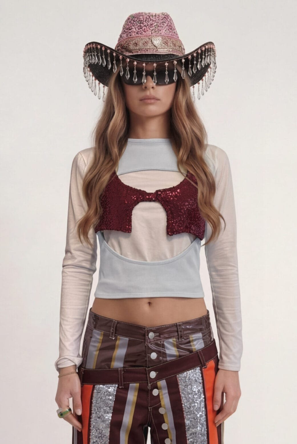 🌘✨Eclipse Glow Layered Top