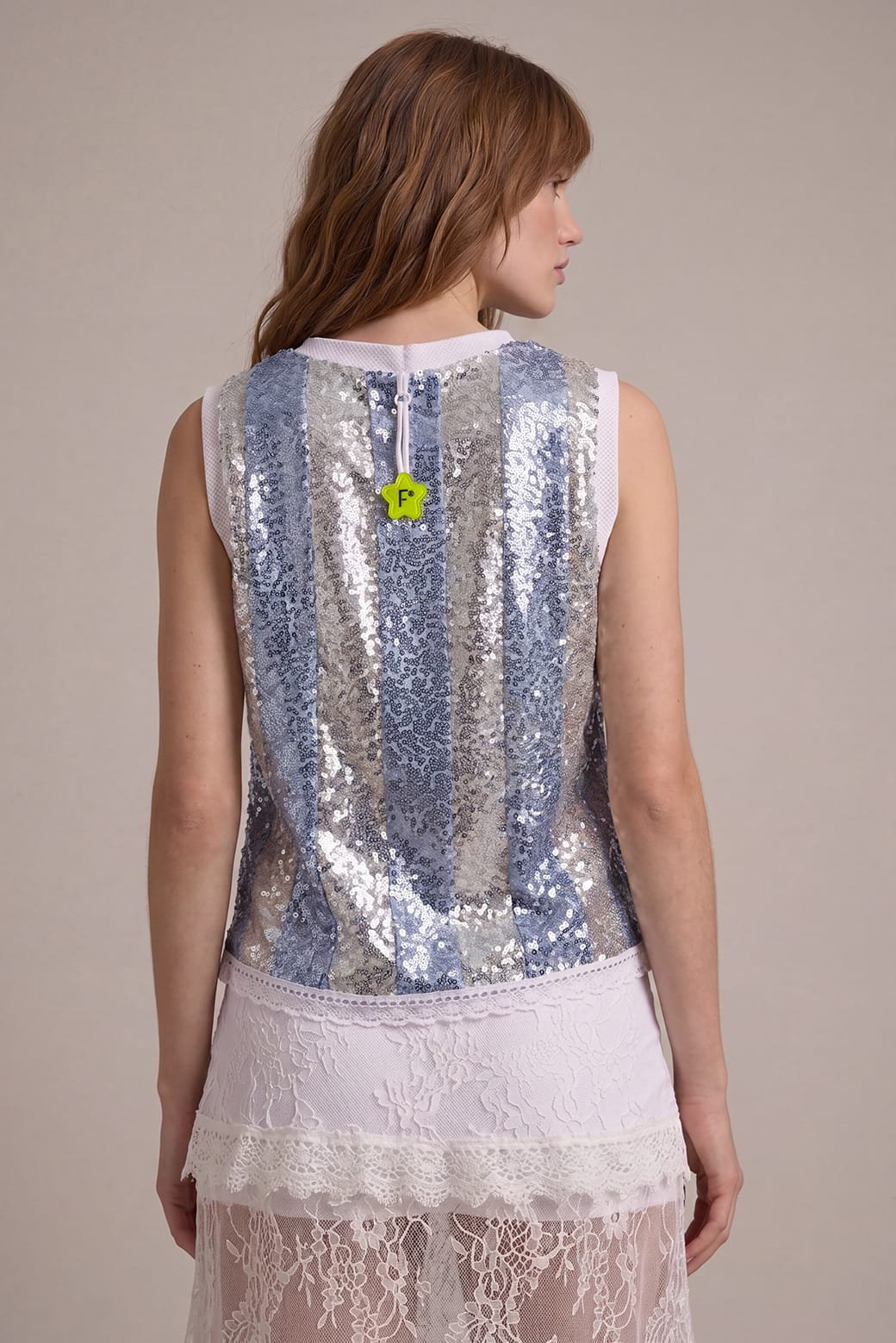 ⭐ Celeste Football Tee - Imagen 3